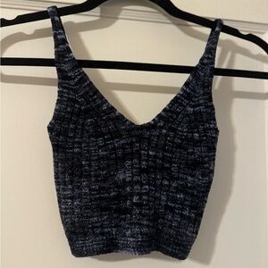 Cozy stretchy crop top